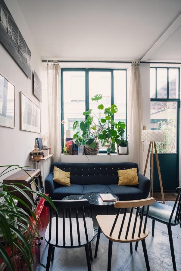 Duplex Sur Cour Arboree Paris Exterior foto