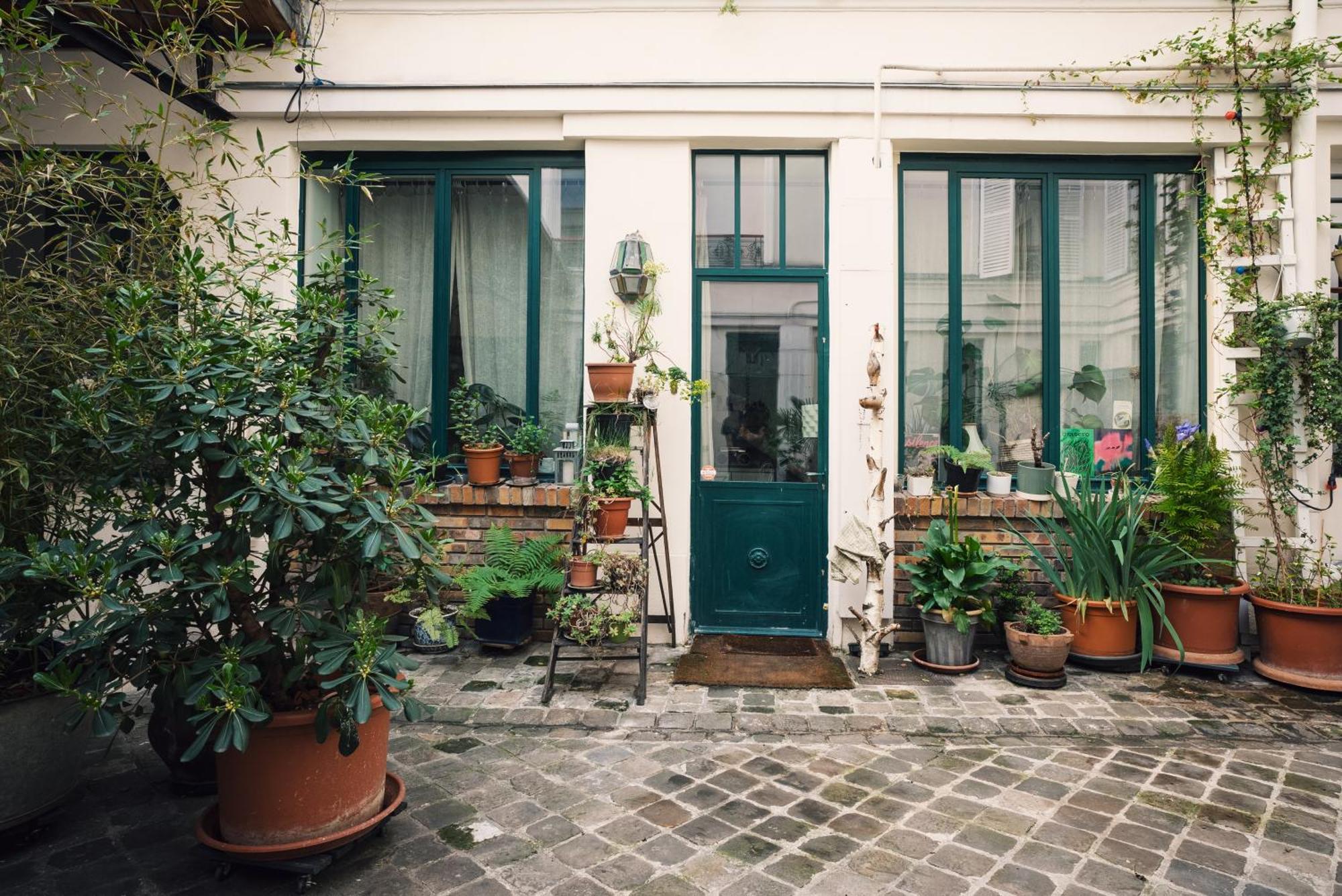 Duplex Sur Cour Arboree Paris Exterior foto